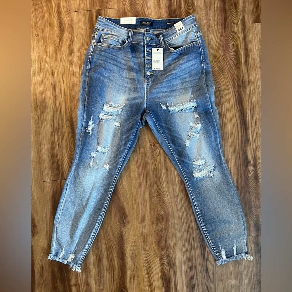 Judy Blue Women’s High Waist Skinny Fit Jeans